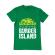 Tricou adler barbat burger island verde mediu