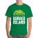 Tricou adler barbat burger island verde mediu