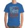 Tricou adler barbat dont die albastru azuriu