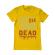 Tricou adler barbat dont die galben