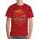 Tricou adler barbat its ok rosu