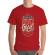 Tricou adler barbat make people feel good rosu