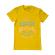 Tricou adler barbat make yourself a priority galben