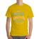 Tricou adler barbat make yourself a priority galben