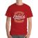 Tricou adler barbat nature rosu
