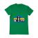 Tricou adler barbat never forget verde mediu