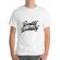 Tricou adler barbat quality not quantity alb