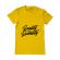 Tricou adler barbat quality not quantity galben