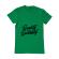 Tricou adler barbat quality not quantity verde mediu