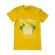 Tricou adler barbat ride the waves galben