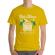 Tricou adler barbat ride the waves galben