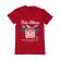 Tricou adler barbat ride the waves rosu