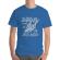 Tricou adler barbat superfly albastru azuriu