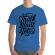 Tricou adler barbat think it albastru azuriu