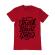 Tricou adler barbat think it rosu