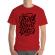 Tricou adler barbat think it rosu