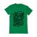 Tricou adler barbat think it verde mediu
