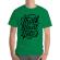 Tricou adler barbat think it verde mediu