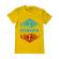 Tricou adler barbat welcome to hawkins galben