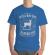 Tricou adler barbat wild nature albastru azuriu