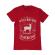 Tricou adler barbat wild nature rosu