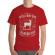 Tricou adler barbat wild nature rosu