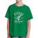 Tricou adler copil be strong and courageous verde mediu