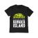 Tricou adler copil burger island negru
