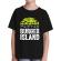 Tricou adler copil burger island negru