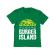 Tricou adler copil burger island verde mediu