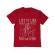 Tricou adler copil life is like riding a bicycle rosu