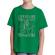 Tricou adler copil life is like riding a bicycle verde mediu