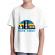 Tricou adler copil never forget alb