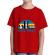 Tricou adler copil never forget rosu