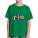 Tricou adler copil never forget verde mediu