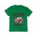 Tricou adler copil outdoor adventure verde mediu