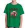 Tricou adler copil outdoor adventure verde mediu