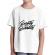 Tricou adler copil quality not quantity alb