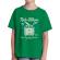 Tricou adler copil ride the waves verde mediu