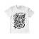 Tricou adler copil think it alb