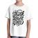 Tricou adler copil think it alb