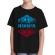Tricou adler copil welcome to hawkins negru