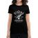 Tricou adler dama be strong and courageous negru