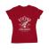 Tricou adler dama be strong and courageous rosu