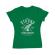 Tricou adler dama be strong and courageous verde mediu
