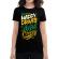 Tricou adler dama be happy negru