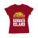 Tricou adler dama burger island rosu