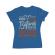 Tricou adler dama dont die albastru azuriu