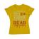 Tricou adler dama dont die galben