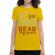 Tricou adler dama dont die galben